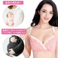 【ピンク×2枚 Lサイズ】 授乳ブラ 2枚セット ノンワイヤー 前開き ストラップオープン 大きいサイズ 垂れ セット クロスオープン レース 授乳 ブラ 授乳ブラジャー マタニティブラ マタニティ インナー 産前 産後 授乳用 ブラジャー 下着