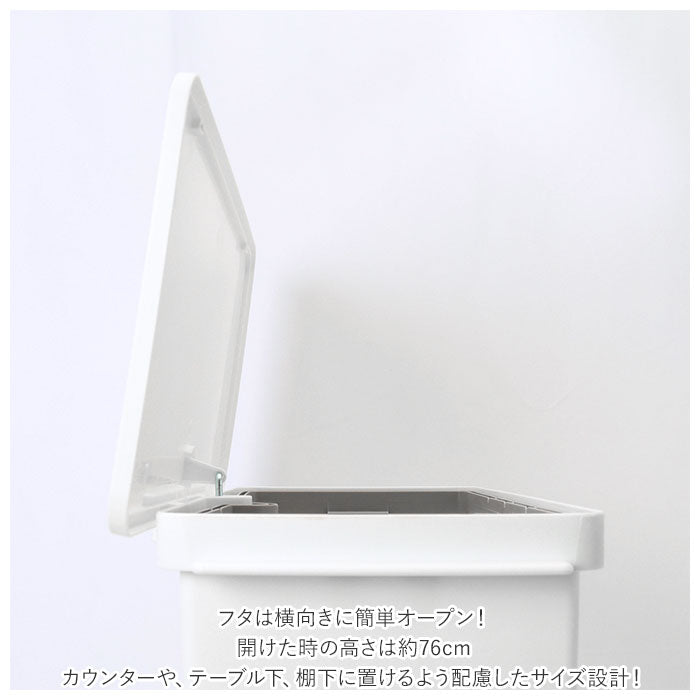 【グレー・ゴミ箱】 キッチン ゴミ箱 ペダル 33L 通販 ごみ箱 スリム 分別 ペダル式ゴミ箱 低く開く ダストボックス 縦型 タテ型 おしゃれ 蓋つき ふた付き 分別ゴミ箱 分別ごみ箱 ライクイット like-it