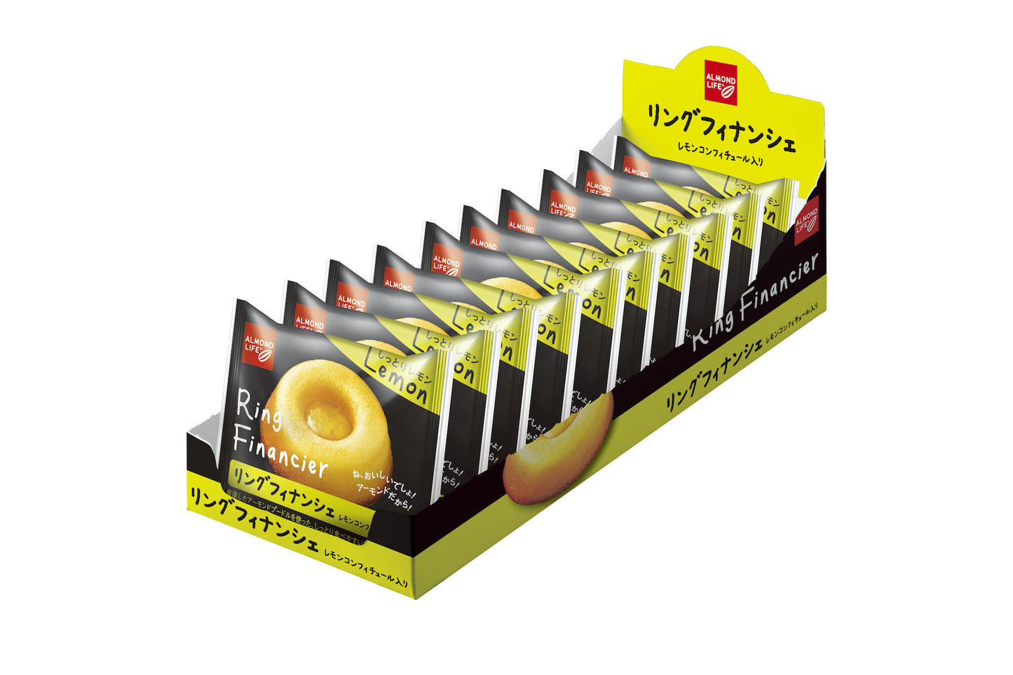 アーモンドライフ リングフィナンシェ レモン10個入