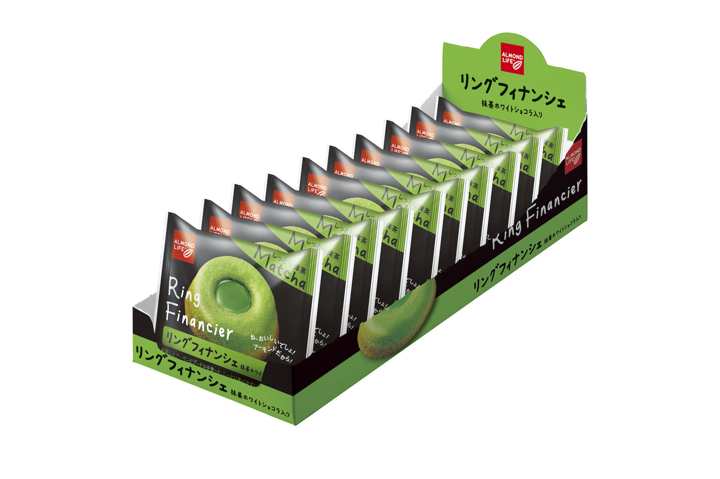アーモンドライフ リングフィナンシェ 抹茶10個入