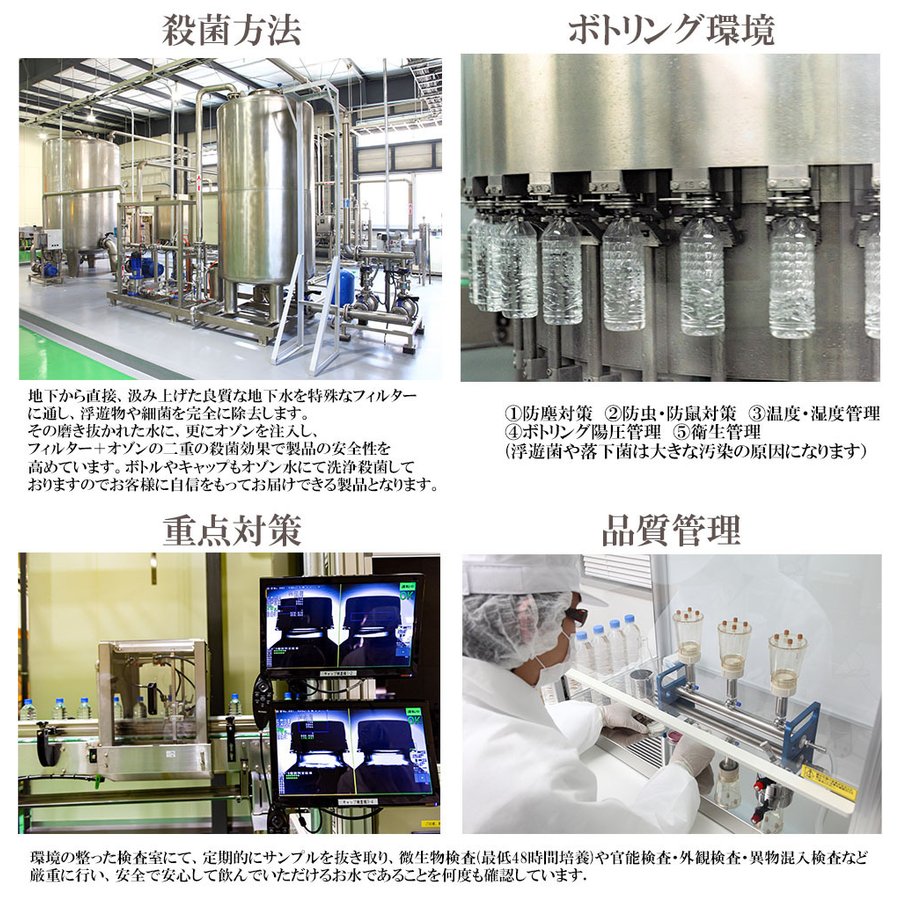 シリカ水 540ml 48本 ノンラベル 天然シリカ