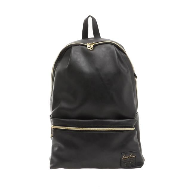 【BK.ブラック】 レガートラルゴ リュック 10ポケット LH-H1141 通販 リュックサック マザーズリュック マザーズバッグ ママリュック レディース かわいい おしゃれ フェイクレザー 合皮 大容量 多機能