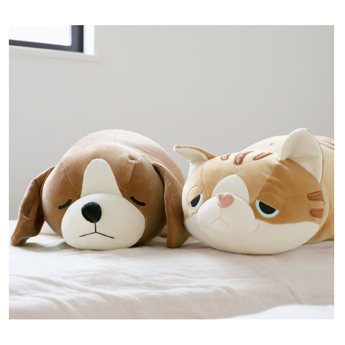 【ひな・抱き枕】 抱き枕 ぬいぐるみ 通販 L 大きい ねむねむアニマルズ 抱きまくら まくら 枕 クッション だきまくら プレミアムねむねむアニマルズ 寝具 LIV HEART りぶはあと 癒し系 動物 ネコ 猫 ねこ