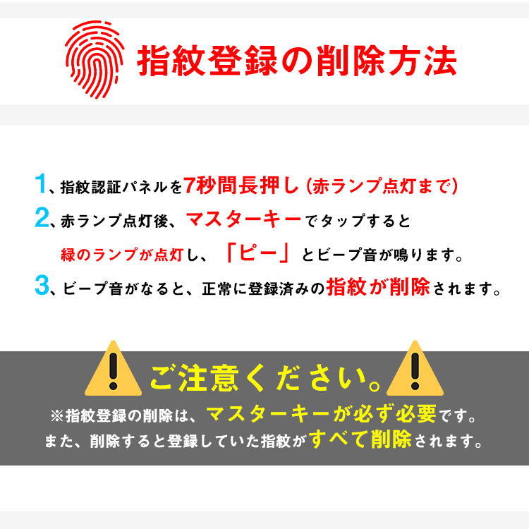 鍵が要らない 指紋認証のスマート南京錠 スマートロック