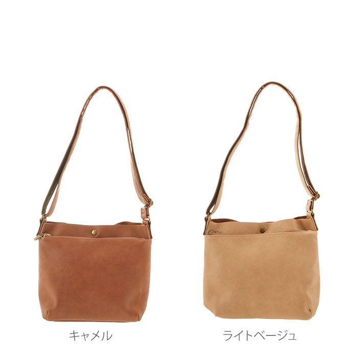 【R.ブラウン・lua0182】 ワンショルダーバッグ Legato Largo レガートラルゴ  通販 レディース 一枚革風 フェイクレザー 合成皮革 合皮 ショルダーバッグ ミニショルダーバッグ 肩掛け 斜め掛け ポシェット