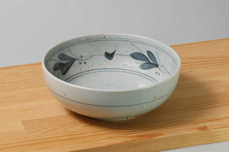 益子風ツタ６.５ボール 直径19.5cm 和食器 美濃焼 国産 日本製 大鉢   陶器のふる里  stockヤ