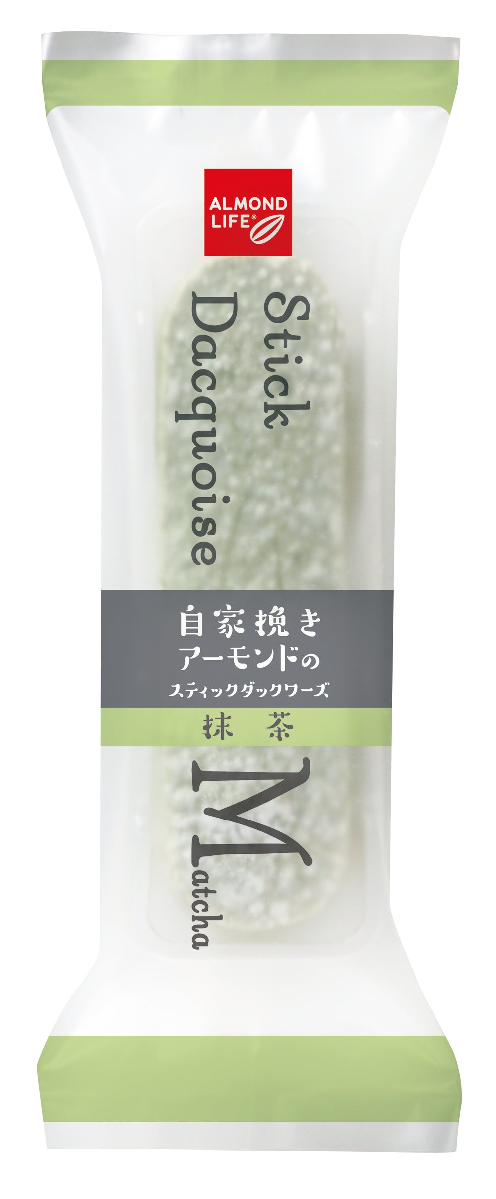 アーモンドライフ スティックダックワーズ 抹茶10個入