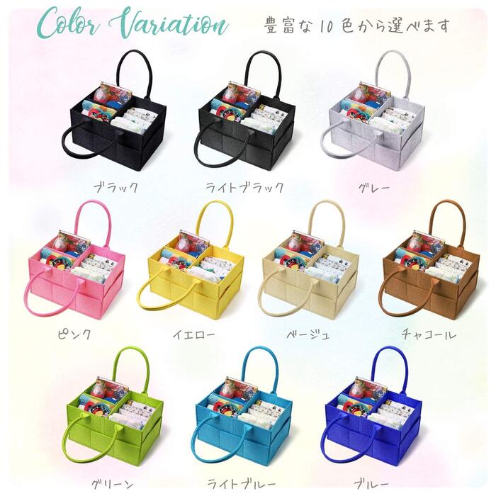 おむつストッカー 蓋付き おむつ 収納 持ち運び 収納ボックス 小物入れ 持ち運び オムツ収納 バックインバック ベビー用品 収納 オムツケース バッグ ふた付き 折りたたみ ボックス カゴ バスケット 仕切り 大容量 赤ちゃん ベビー 小物入れ 出産祝い 出産祝い ギフト 直送(ブラック)