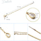 Renervate ピアス 金属アレルギー 18金 18k フープ 揺れる キャッチ シンプル 小さい セット アレルギー ピアス レディース 大人 ブランド ぶらさがり ピアス かわいい 可愛い 韓国 派手 かっこいい 人気 ジュエリー プレゼント 両耳 つけっぱなし シルバー ゴールド(シルバー)