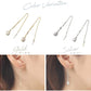 Renervate ピアス 金属アレルギー 18金 18k フープ 揺れる キャッチ シンプル 小さい セット アレルギー ピアス レディース 大人 ブランド ぶらさがり ピアス かわいい 可愛い 韓国 派手 かっこいい 人気 ジュエリー プレゼント 両耳 つけっぱなし シルバー ゴールド(ゴールド)