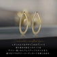 Renervate ピアス レディース 人気 流行 ブランド フープピアス かわいい ファッションピアス ドロップフープピアス 結婚式 パーティー 二次会 オフィス きれいめ シンプル シルバー K18ゴールド仕上げ 女性 アクセサリー 金属アレルギー対応 プレゼント 両耳 セット 直送(シルバー)