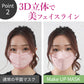 Make Up Mask-Atype 立体マスク 50枚