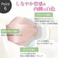 Aタイプ   Make Up Mask-Atype　3D立体 血色マスク　50枚