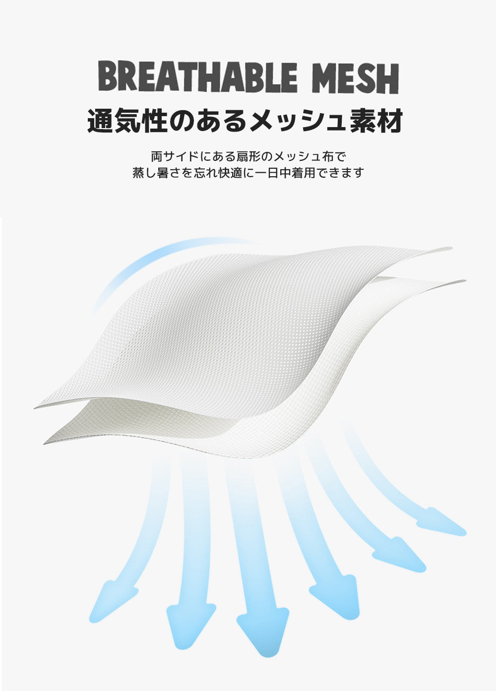 こども用 不織布マスク 3color Sサイズ（0～4歳）