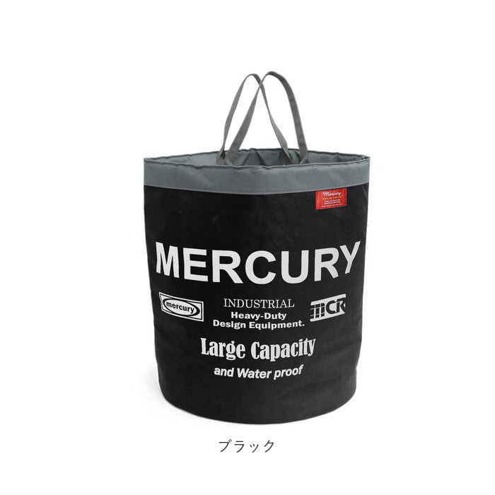 【カーキ・バッグ】 マーキュリー 雑貨 通販 ストレージバッグ 収納 ストレージボックス 円形 ストーブバッグ アウトドア キャンプ 車内 収納 PVCコーティング 防水 MERCURY キャパシティビッグ