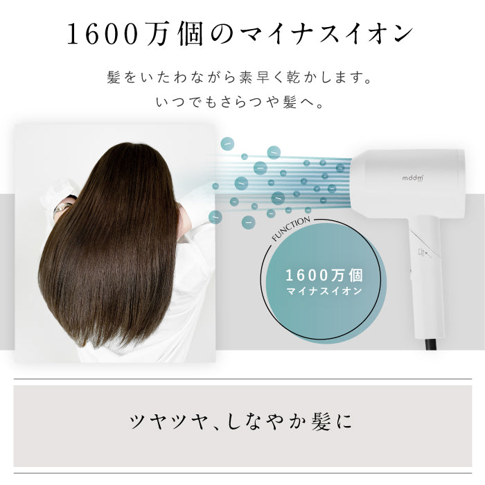 【SNSで話題沸騰中1000万ドライヤー】 ドライヤー SIZUKA スピーディーイオン