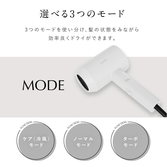 【SNSで話題沸騰中1000万ドライヤー】 ドライヤー SIZUKA スピーディーイオン