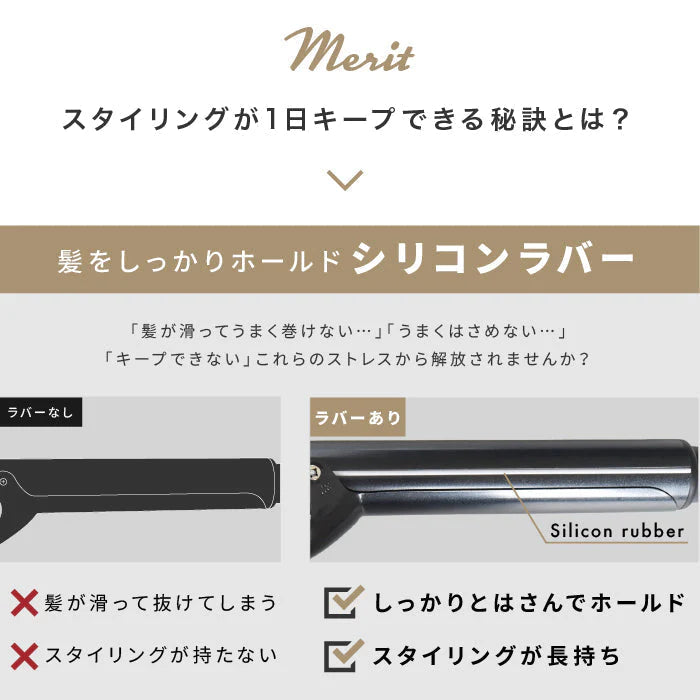-◆NEW◆- NEWモデル カールアイロン32mm セラミックコーティング MAX230℃ 髪の長さ65cmまで対応 ウェーブアイロン 巻き髪 イオンカール マイナスイオン バレル ストレートアイロン ヘアアイロン ブラシアイロン ストレートアイロン