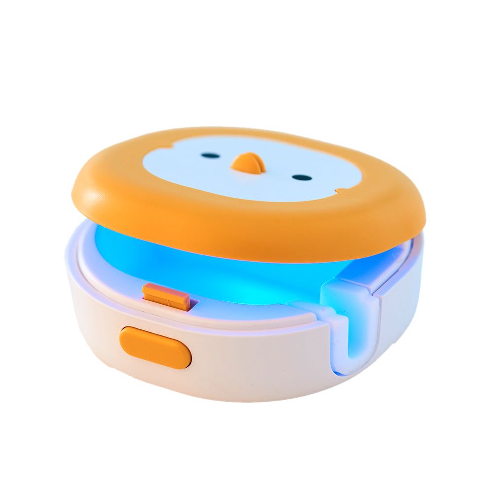 【限定クーポンで20%OFF】ULTRAWAVE 充電式歯ブラシ除菌キャップコンパクト イエロー (MDK-TS00YR)
