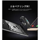 【ブラック＆グレー】ブルートゥースイヤホン Bluetooth 5.2 ワイヤレスイヤホン 耳掛け型 ヘッドセット 片耳 最高音質 マイク内蔵 日本語音声通知 180°回転 超長待機 左右耳兼用