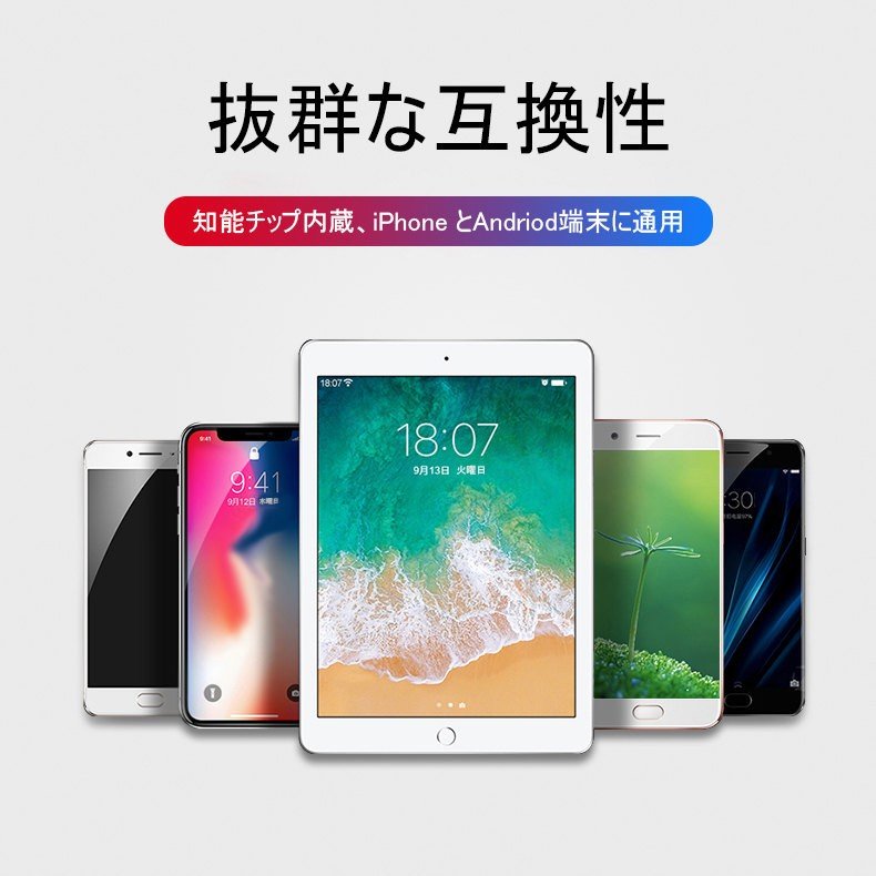 モバイルバッテリー スマホ充電器 大容量 12000mAh 小型 急速充電器 PSE認証済 残量表示 2台同時充電 携帯充電器 iPhone/iPad/Android 各種対応 送料無料