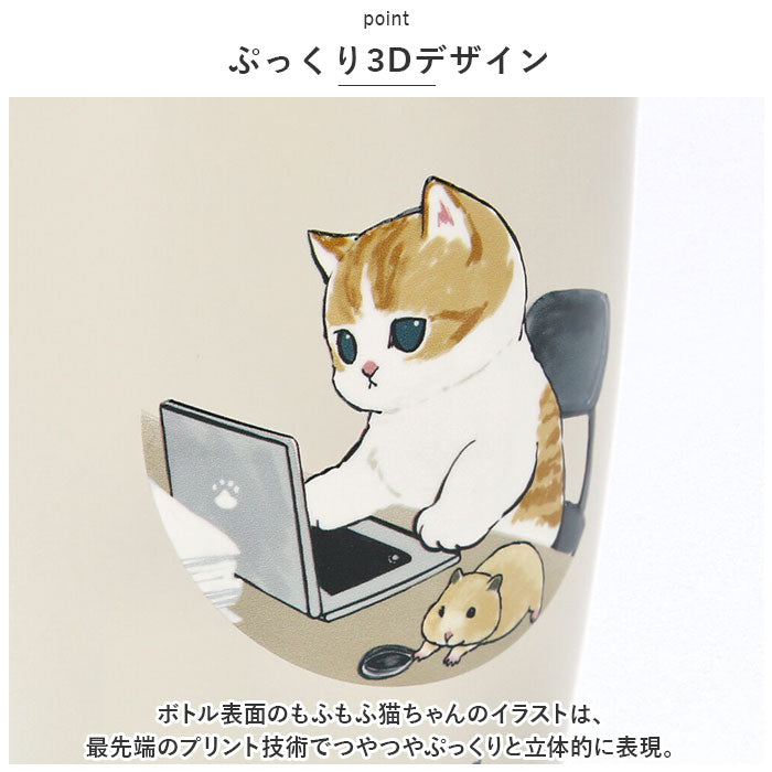 【モルモット試乗会・タンブラー】 ステンレスタンブラー 蓋つき 通販 タンブラー ステンレス 蓋付き かわいい mofusando もふさんど ドリンクホルダー 保温 保冷 おしゃれ キャラクター ぢゅの グッズ 猫 ねこ