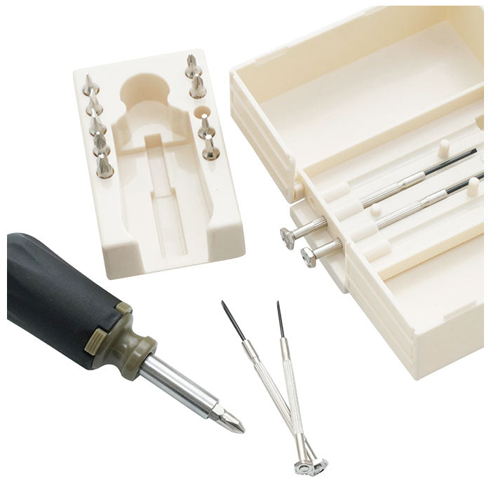【アイボリー】 ミッフィー ドライバーセット 通販 工具セット diy おしゃれ かわいい ツールボックス 工具箱 大人 工具入れ キャラクター グッズ 新生活 プレゼント ビット スクリュードライバー