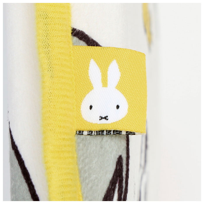 【ミッフィードット・クッション】 シートクッション 車 かわいい 通販 おしゃれ キャラクター ミッフィー miffy × Nicott 座布団 低反発 インテリア 椅子 イス チェアパッド 四角 正方形 スクエア LIC-MF0023 LIC-MF0024