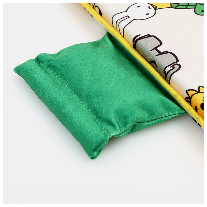 【ミッフィードット・クッション】 シートクッション 車 かわいい 通販 おしゃれ キャラクター ミッフィー miffy × Nicott 座布団 低反発 インテリア 椅子 イス チェアパッド 四角 正方形 スクエア LIC-MF0023 LIC-MF0024