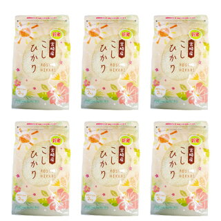 12kg (白米 2kg×6袋) 令和２年産  宮崎県産こしひかり