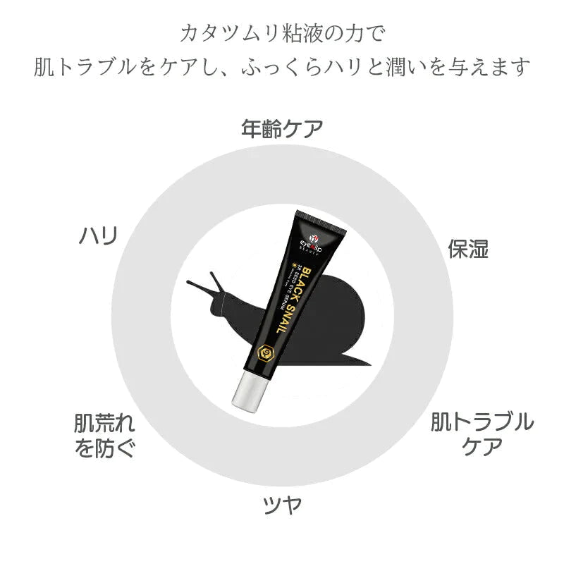 【ブラックスネイル】eyenlip ブラックスネイル 3Ｒ シード アイセラム 20ml ロール式 目元 美容液 アイアンリップ しわ ほうれい線 ローラー くすみ アイマッサージ エイジングケア スキンケア 韓国製 韓国コスメ 定形外 送料込み