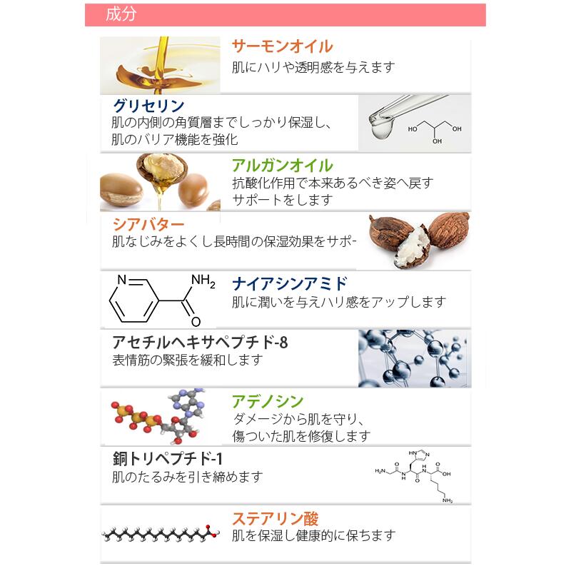 サーモンオイル リペア アイクリーム 30ml アイケア 美容クリーム 栄養クリーム 美容液 目元ケア ボトックス クマ くすみ ハリ コラーゲン 保湿 エイジングケア eyenlip アイアンリップ スキンケア 韓国コスメ 定形外 送料込み