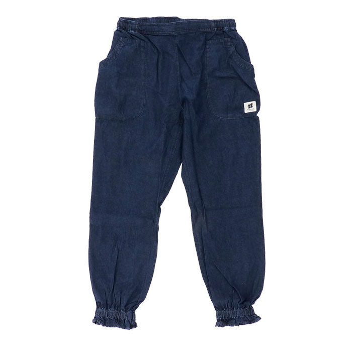 【インディゴ・Mサイズ】 モンクワ monkuwa モンペ mks20102 通販 デニムモンペパンツ パンツ レディース ズボン デニム 可愛い おしゃれ ガーデニング 庭仕事 野良着 農作業 畑仕事 作業着 作業服 ボトムス