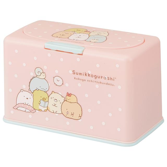 【すみっコぐらし】 マスクケース ボックス 通販 マスクストッカー マスク 収納ケース キャラクター グッズ おしゃれ かわいい スヌーピー リサラーソン ディズニー すみっコぐらし ミッキー プーさん キティ
