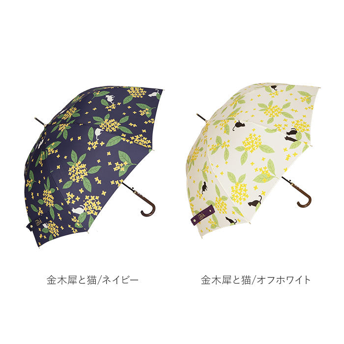 【白花.PK・耐風長傘】 傘 レディース ジャンプ 通販 長傘 軽量 おしゃれ ジャンプ傘 60cm 8本骨 耐風 グラスファイバー 丈夫 傘 雨傘 ワンタッチ 大人 かわいい 通勤 通学 婦人傘 女性用 ワールドパーティ