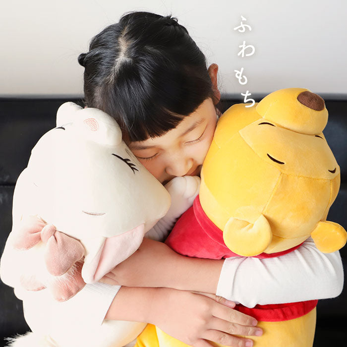 【80107-21.マリー・Mサイズ】 抱き枕 ぬいぐるみ 大きい 通販 だきまくら Mochi Hug! モチハグ Disney ディズニーコレクション キャラクター Mサイズ もちもち ふわふわ お昼寝 リラックス 抱き枕 ピロー 枕 寝具