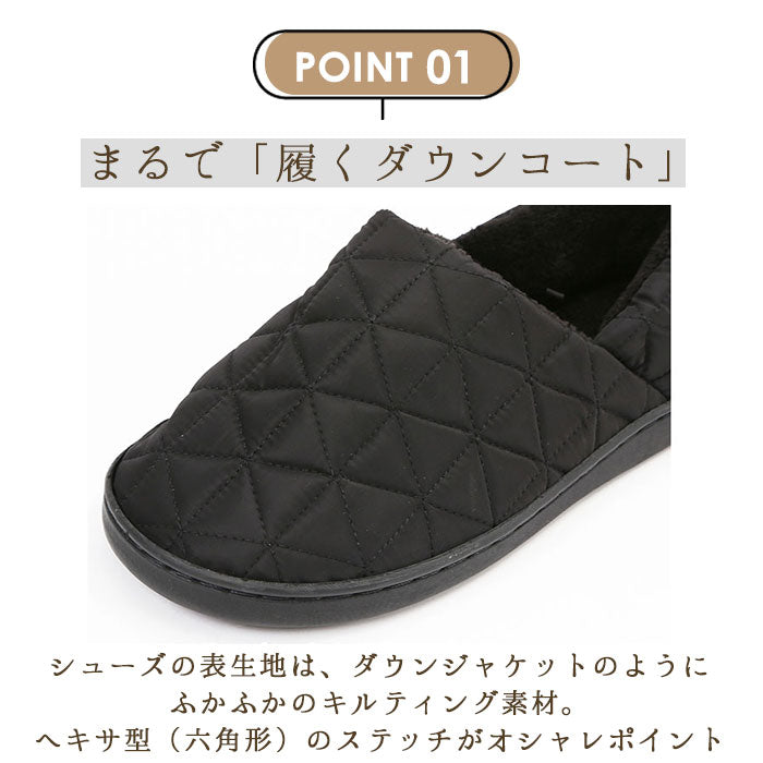 【ライトグレー・L(約24～25cm)】 モックシューズ レディース 通販 スリッポン ボア スニーカー ボアスリッポン サボサンダル サボシューズ 冬 秋冬 あったか 軽量 軽い テントシューズ アウトドア キャンプ おしゃれ