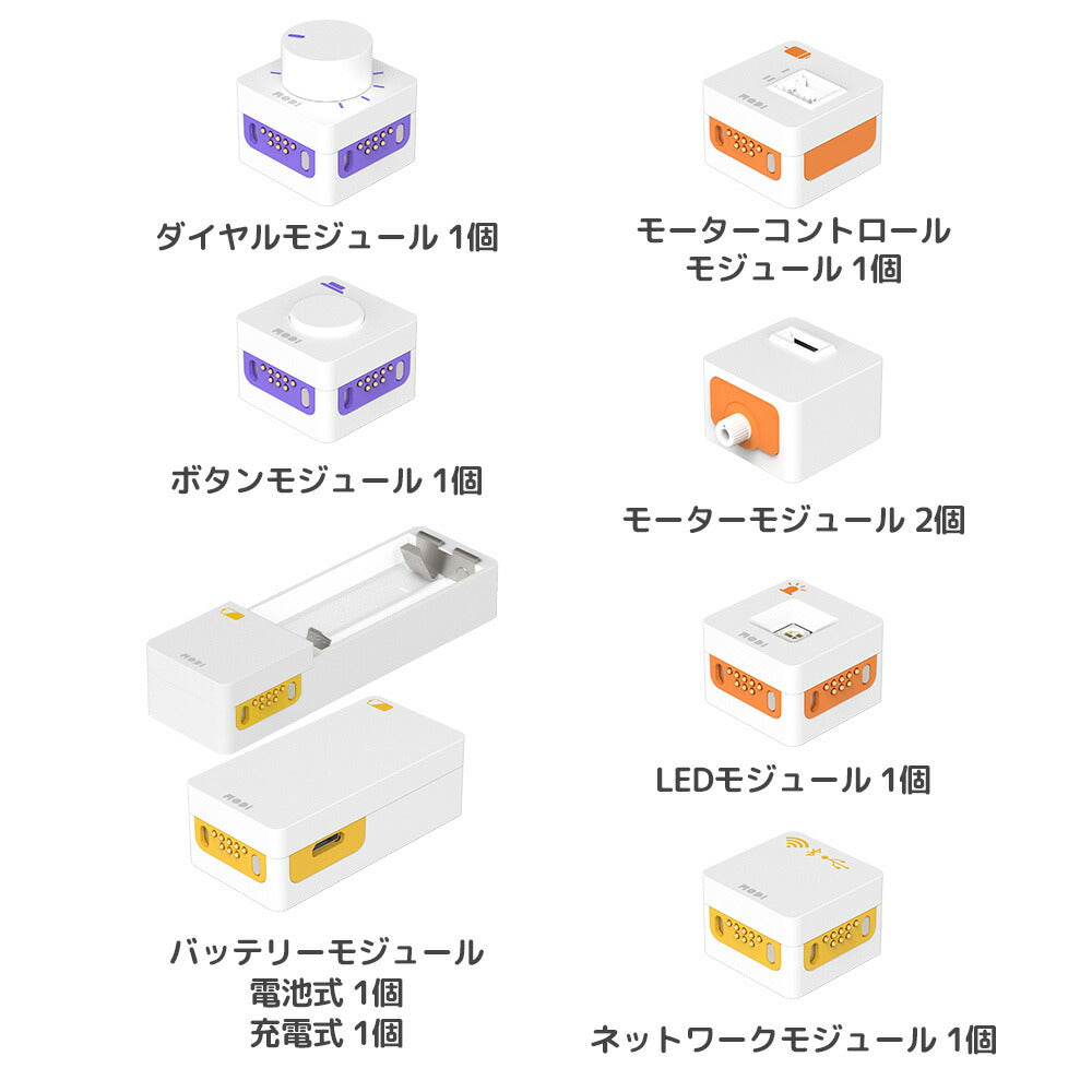 MODI デザイナーキット メイキングパックvol.2 プログラミング おもちゃ ブロック ロボット 工作 キット 玩具 STEM教育 教育 知育 知育玩具 知育おもちゃ 自由研究 小学生 中学生 子供 プレゼント MODIブロック