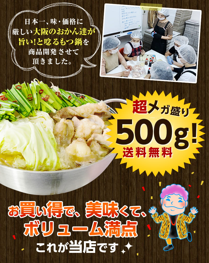 2～3人前 超メガ博多もつ鍋