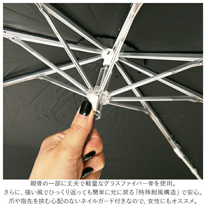 【ストライプネイビー・折りたたみ傘】 折りたたみ傘 メンズ 65cm 通販 折り畳み傘 大きい 晴雨兼用 折りたたみ シンプル 無地 uvカット グラスファイバー 丈夫 日傘 折傘 通勤 通学 紳士傘 レイングッズ 傘 かさ カサ
