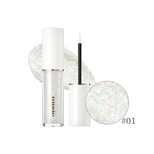 【mude】Dreamy Glitter ミュード ドリーミーグリッター #01 White Glory 4.5g