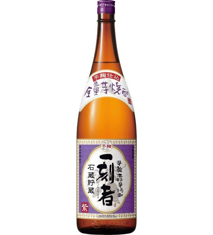 宝酒造 全量芋焼酎 一刻者 紫 25度 1800ml 1.8L 1本【ご注文は6本まで同梱可能】