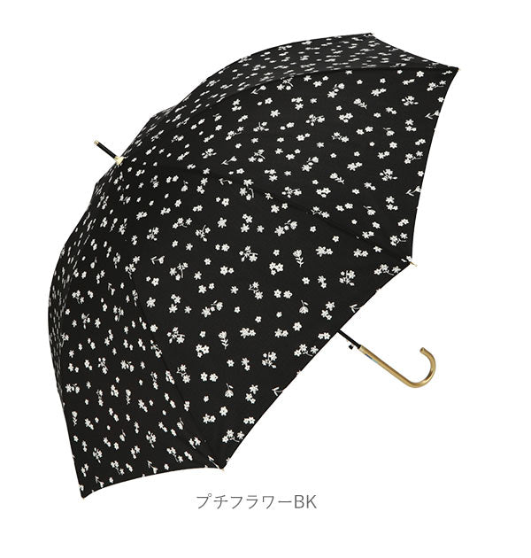 【27790.リボンStPU・耐風傘】 傘 レディース 長傘 ワンタッチ 通販 おしゃれ ブランド 大きめ 8本骨 雨傘 ジャンプ 耐風 スリム 60cm 8mm骨 かわいい かさ カサ 雨 雨の日 あめ 梅雨 アミュゾンスーラプルイ amusant