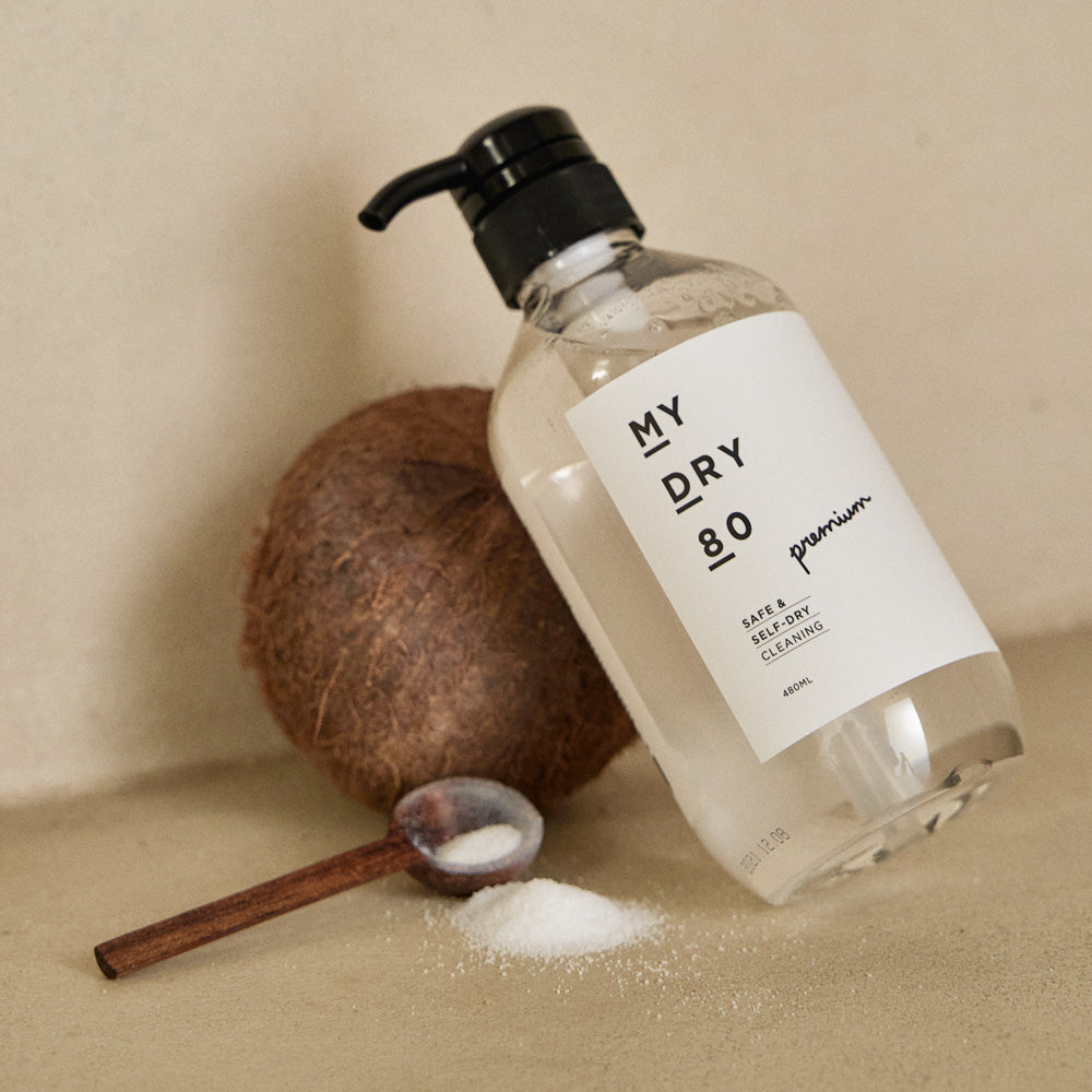 【2本セット】洗濯洗剤 韓国 おしゃれ 革 ウール デリケート 衣類  ドライクリーニング クリーナーMYDRY80 480ml