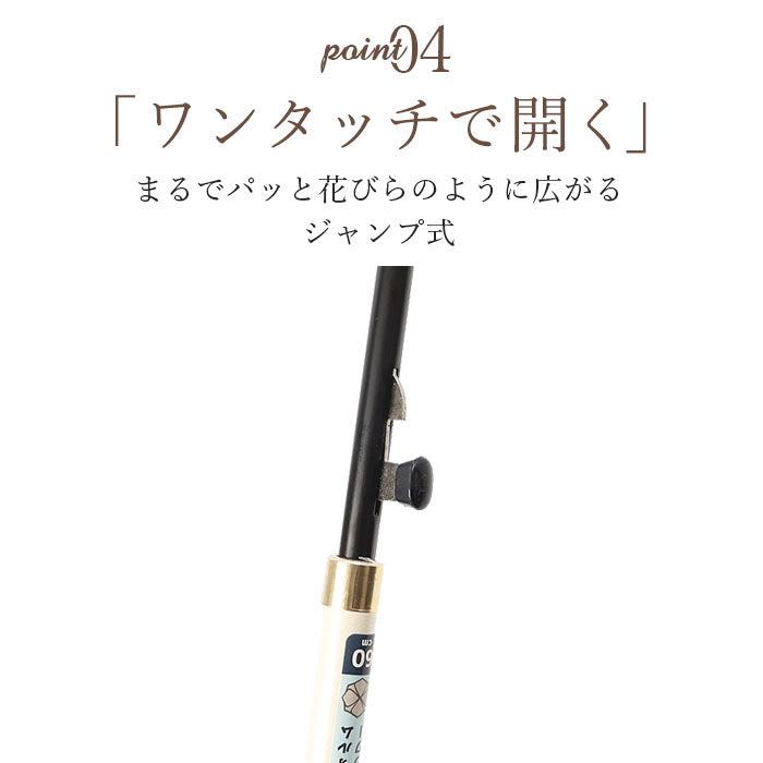 【フラワーフォルムSKYxNV】 ビニール傘 花びら 通販 60cm 長傘 雨傘 傘 ワンタッチ傘 ジャンプ傘 レディース amusant sous la pluie 透明 カサ かさ 大きめ 女子 高校生 通学 通勤 おしゃれ かわいい