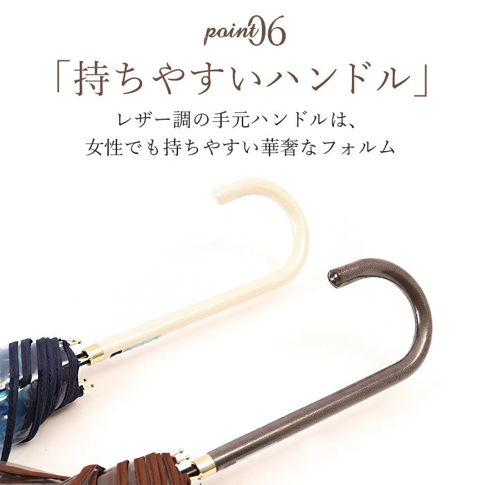 【フラワーフォルムSKYxNV】 ビニール傘 花びら 通販 60cm 長傘 雨傘 傘 ワンタッチ傘 ジャンプ傘 レディース amusant sous la pluie 透明 カサ かさ 大きめ 女子 高校生 通学 通勤 おしゃれ かわいい