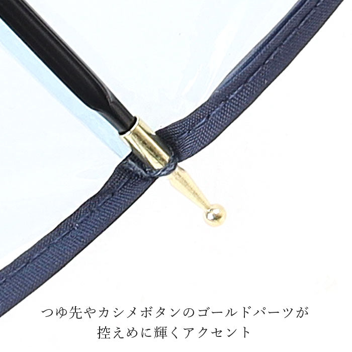 【フラワーフォルムSKYxNV】 ビニール傘 花びら 通販 60cm 長傘 雨傘 傘 ワンタッチ傘 ジャンプ傘 レディース amusant sous la pluie 透明 カサ かさ 大きめ 女子 高校生 通学 通勤 おしゃれ かわいい
