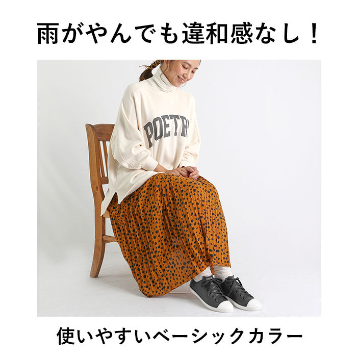 【WHITE・L約24cm】 レインブーツ レディース moz 通販 モズ レインシューズ MZ-8416 スニーカー おしゃれ 通勤 通学 レインスニーカー 晴雨兼用 雨靴 滑りにくい 防水設計 履きやすい 歩きやすい ローカット