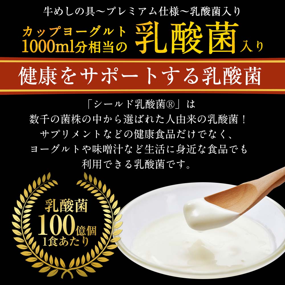 【限定クーポンで20%OFF】乳酸菌入り米国産牛めし10個セット