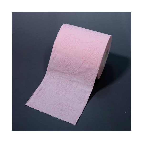 トイレットペーパー 春日製紙 薔薇のおもてなし ダブル25m 12ロール×8パック